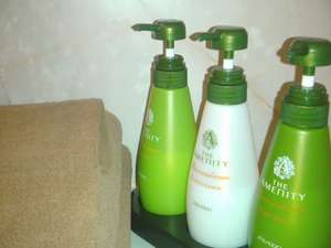 �z�e���V�I�فF�S�q���Ɏ������́uTHE AMENITY�v- �j���q�ɂ����]���𒸂��Ă܂��B