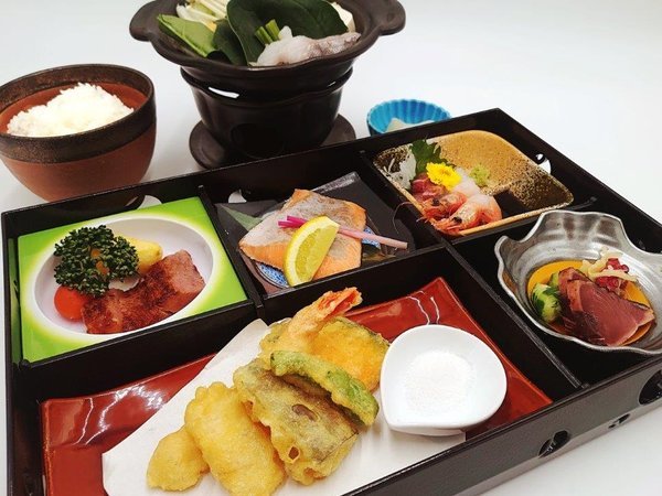 木製松花堂弁当 5組 ダサかっ 