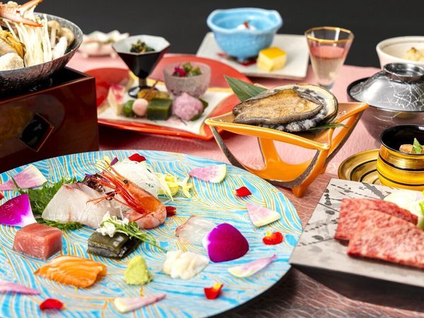 当館人気No.1会席料理】厳選の海幸と知多の味覚「渚御膳」を楽しむ