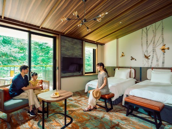 ベーシックレート】室料のみ(ツイン) 軽井沢プリンスホテル ウエスト