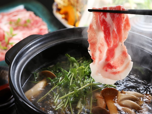 神戸ポークしゃぶしゃぶプラン】 特製出汁×極上ポン酢=とろける旨味を 神戸ポークしゃぶしゃぶプラン】 特製出汁×極上ポン酢=とろける旨味を