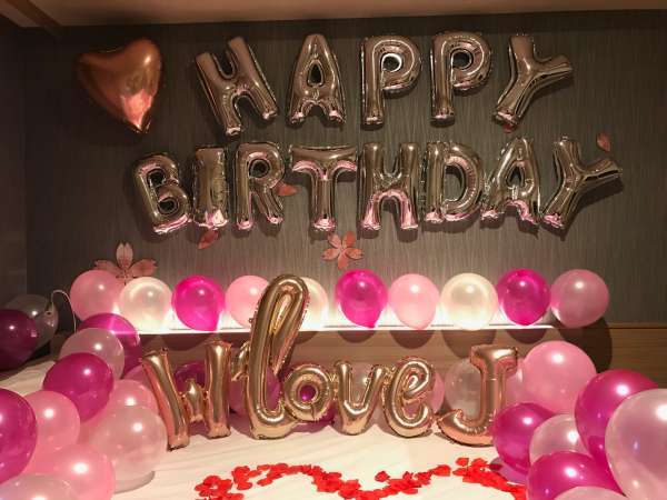 1日1室限定 ゴージャスな飾り付けでお祝い サプライズパーティーでホカンス 食事なし なんば道頓堀ホテル 宿泊予約は じゃらん