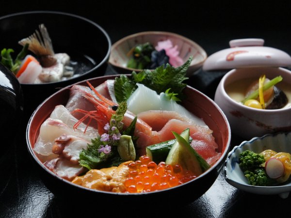 お1人様応援p２食付 8500円 お魚好きはこちら 能登海鮮丼プラン 志賀の郷温泉 いこいの村 能登半島 宿泊予約は じゃらん