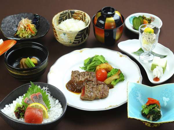 平日限定・2食付＞お肉ミニ会席料理＆熊本馬刺しに舌鼓♪☆隣接スパ「あがんなっせ」半額利用券付！ 菊南温泉ユウベルホテル【大浴場・サウナ完備】 -  宿泊予約は[じゃらん]