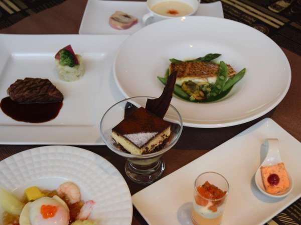 スタンダードセレクション 軽井沢の優雅な休日 温泉 創作フレンチディナー 一つ星 季節のメニュー 軽井沢倶楽部 ホテル軽井沢1130 宿泊予約は じゃらん