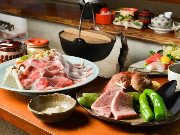 囲炉裏端料理プラン】炭火の炎と、懐かしい囲炉裏を囲む時。 奥天竜