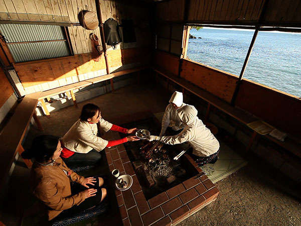 1泊3食 相差かまどで昼食 海女小屋体験付きプラン 料理旅館 片浜荘 宿泊予約は じゃらん