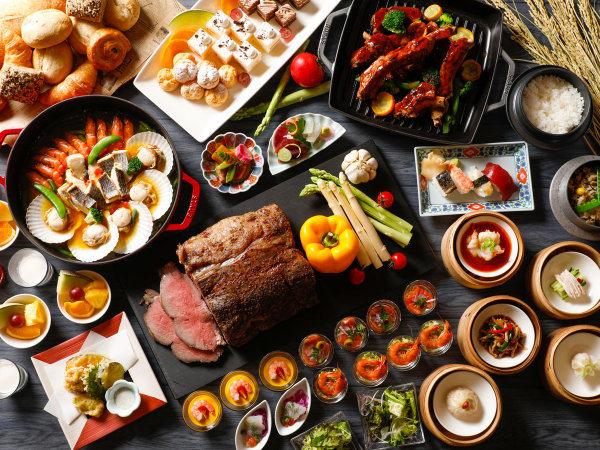 飲み放題 食べ放題 飛騨牛ステーキ付ブッフェディナー 地産地消マルシェブッフェ 飛騨高山温泉 高山グリーンホテル 宿泊予約は じゃらん