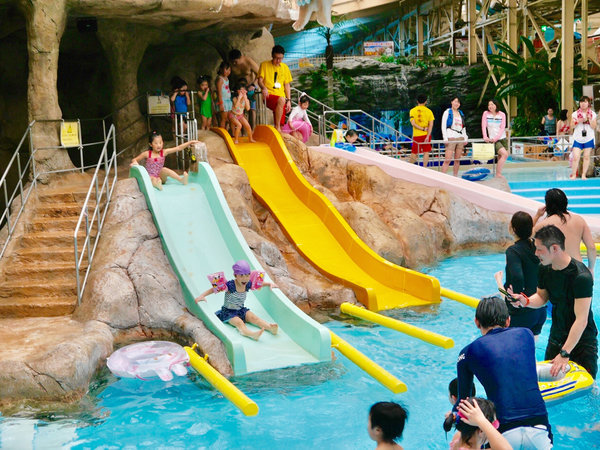 キッズ　人気　ハワイアンリゾート 学生旅行や家族旅行にオススメ♪】ハワイアンズ2日間チケット付き