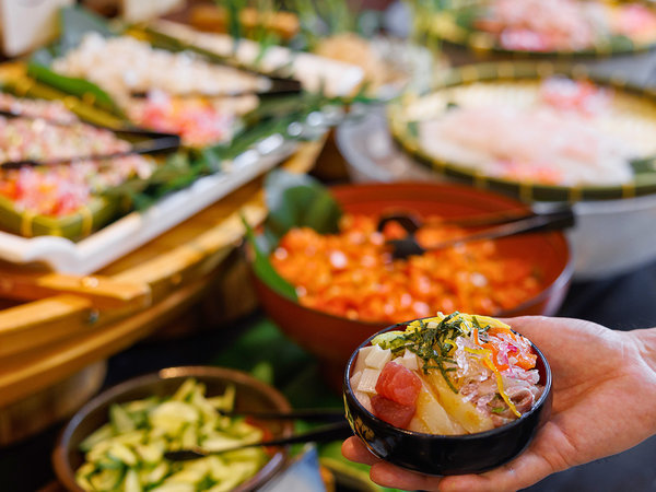 早期割60】＜バイキング＞60日前予約にオススメ！実演メニューや創作