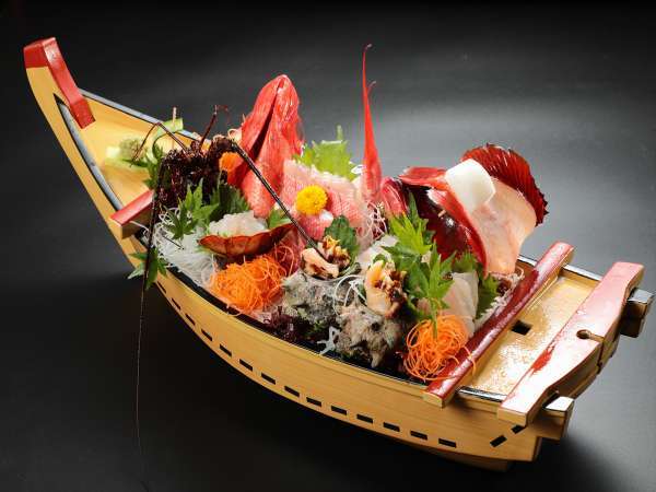 豪華舟盛付】金目鯛と伊豆の海の幸満喫 1泊2食+お夜食飲み放題