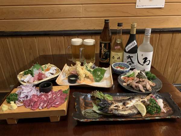 熊本満喫 地元で人気の老舗魚屋の居酒屋魚蔵 コラボ企画お食事券5000円 人プラン 朝夕2食セット スーパーホテルlohas熊本天然温泉 宿泊予約は じゃらん