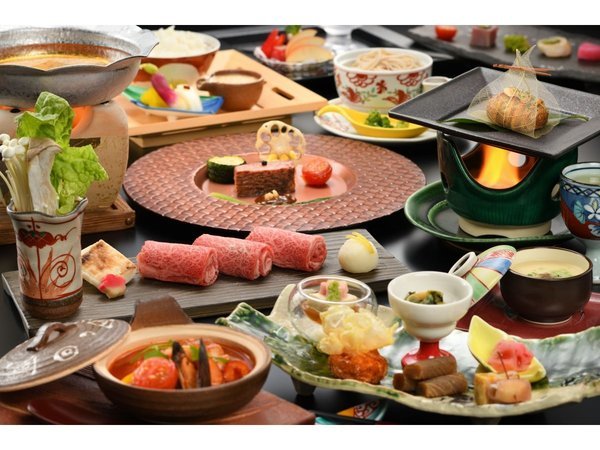 会場食】スタンダードプラン【四季替わり会席・雅の膳】 ゆめみの宿 観