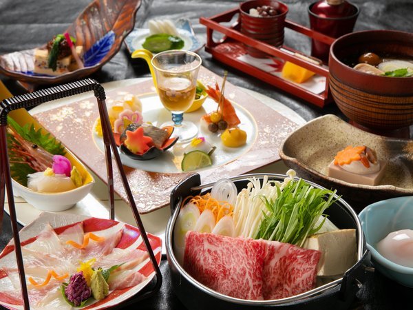 スタンダード】旬と地物にこだわる山形牛会席「山形旬綴り膳」 和歌