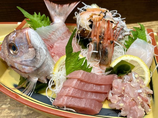 Captain's Catch】舟盛で味わうご褒美旅＜J＞夕朝食付 ことぶきベース