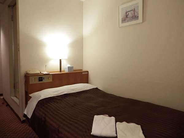 セミダブルプラン（シングルルーム2名利用）＜喫煙室＞チェックアウト