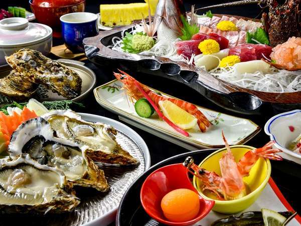 どどーんと舟盛☆伊勢海老に新鮮なお刺身盛り盛り！が味わえる♪海を