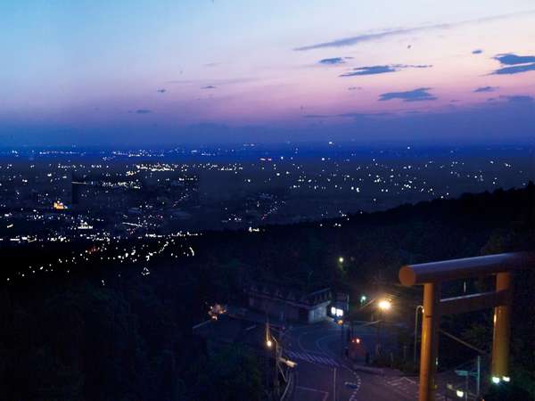 関東平野の眺望 美しい夜景を楽しむ 筑波山温泉 つくばグランドホテル 宿泊予約は じゃらん