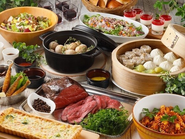 ディナービュッフェ】GWやお盆は「レストラン ザ・ガーデン」で洋食