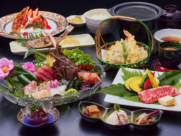 じゃらん限定 くまの会席 地元のまぐろ 伊勢海老 和牛料理が味わえる 1泊2食付き いさなの宿 白鯨 宿泊予約は じゃらん