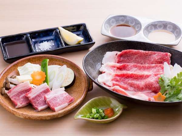 若女将イチオシ和牛会席 しまね和牛陶板焼き しまね和牛しゃぶしゃぶ 野津旅館 宿泊予約は じゃらん