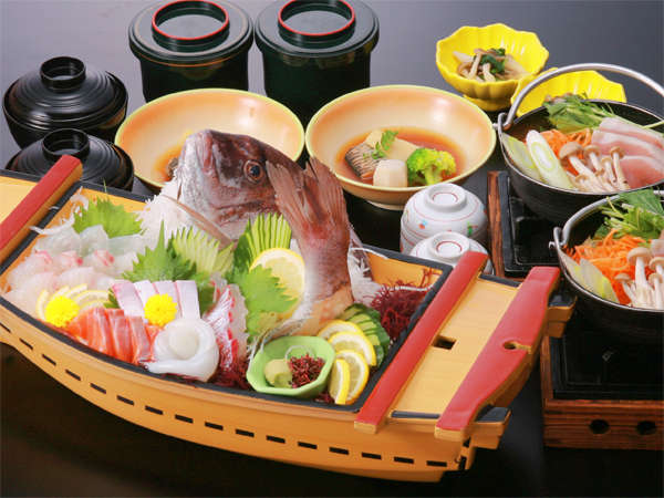 盛込舟 網付き 大漁 刺し身 舟盛り 料亭 ホテル 旅館 盛込舟 網付き 大漁 刺し身 舟盛り 料亭 ホテル 旅館 舟盛り会席料理