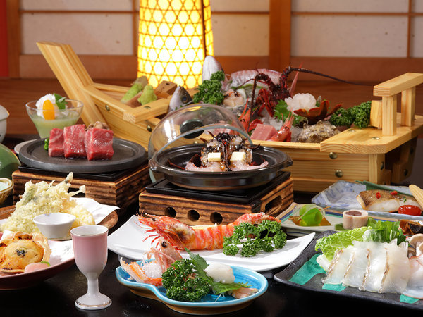 朝夕お食事処 エビづくし 伊勢エビ陶板蒸し 車エビ塩焼き アカザエビお造り 貸切風呂無料 やぎさわ荘 宿泊予約は じゃらん 朝夕お食事処 エビづくし 伊勢エビ陶板蒸し 車エビ塩焼き アカザエビお造り 貸切風呂無料 やぎさわ荘 宿泊予約は じゃらん