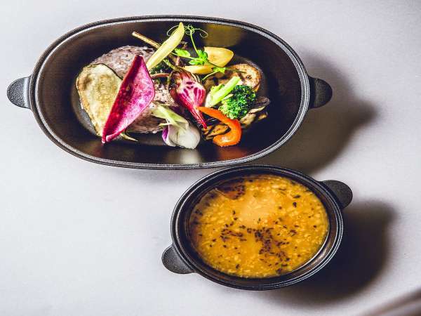 お部屋で夕食 人気の 完熟トマトのベジスープカレー 夕食デリバリー 1泊2食付 1名利用 ホテルマイステイズ札幌アスペン 宿泊予約は じゃらん