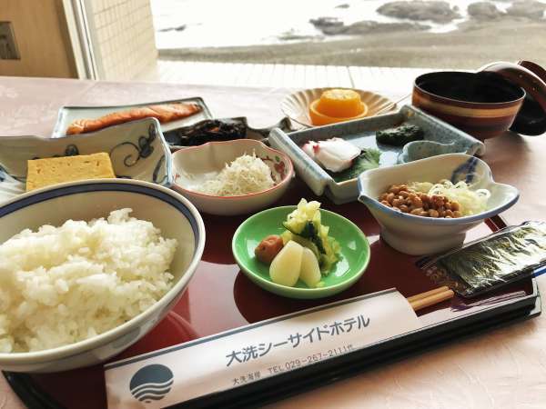 日の出で目覚めたあとは和食膳を 朝食付きプラン 大洗シーサイドホテル 絶景部屋食の宿 宿泊予約は じゃらん