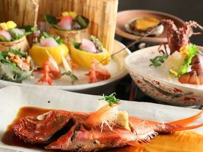 極上会席】 伊勢海老＆鮑＆金目鯛付き！房総の3大食材を満喫プラン
