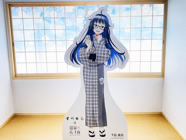 1室限定☆禁煙】温泉むすめ【下呂美月ちゃん】のパネルや襖設置！美月