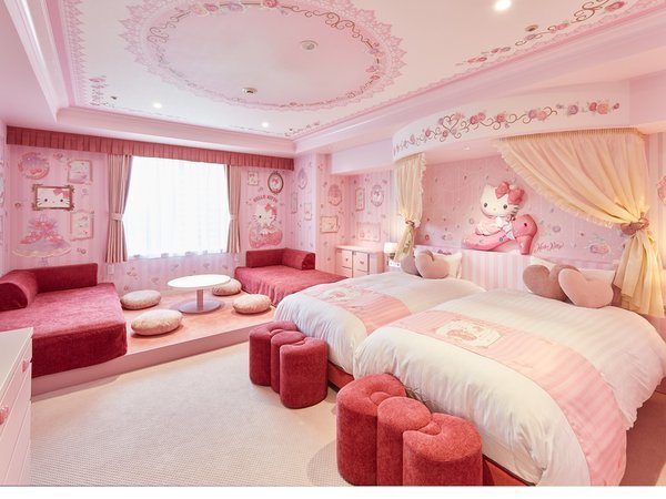 禁煙】ハローキティ ルーム（素泊まり） 京王プラザホテル八王子