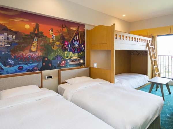 チェックイン翌日パークチケット購入可 ディスカバー 定員5名 クインテットルーム 東京ディズニーセレブレーションホテル R 宿泊予約は じゃらん