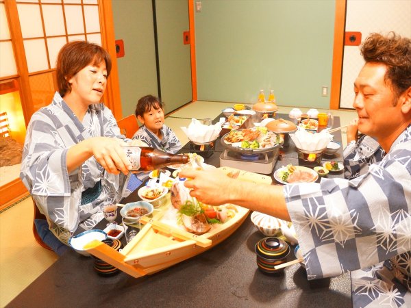 ◇【特選DX舟盛付】伊勢海老＆あわびの豪華姿舟盛付『お魚好きなら迷わ