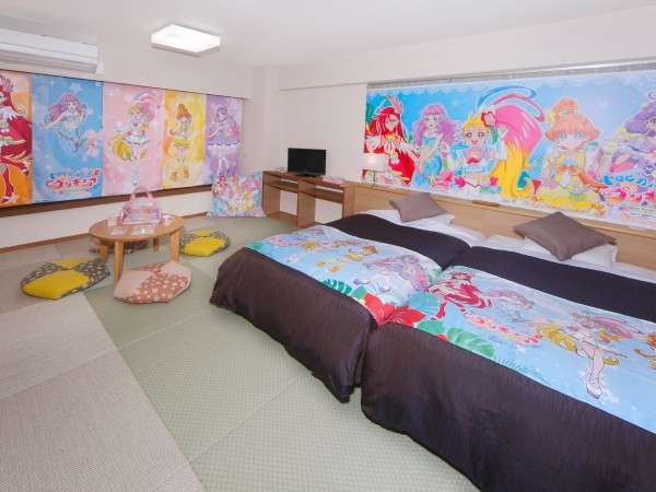 トロピカル ジュ プリキュアのお部屋 ロイヤルルーム 東館1階 温泉 和洋中バイキング 白樺湖 白樺リゾート 池の平ホテル 宿泊予約は じゃらん