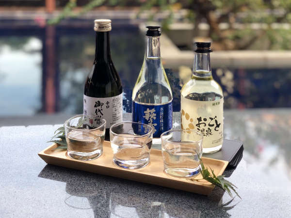 じゃらん限定おごとでほろ酔い♪】近江牛に合わせた3種の利き酒セット付！とろける近江牛しゃぶしゃぶ♪ おごと温泉  びわこ緑水亭～湖畔に佇む露天風呂付客室の宿～ - 宿泊予約は[じゃらん]