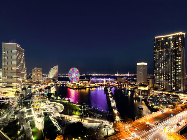 夜景で決めるホテル選び 感動夜景 クチコミで絶賛の声がやまない横浜一の美しい夜景を満喫 ニューオータニイン横浜プレミアム 宿泊予約は じゃらん