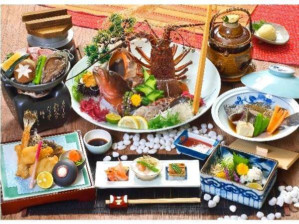 伊勢海老 アワビ おこぜなど超豪華懐石プラン 税込 18 800 人 料理旅館 富士見園 宿泊予約は じゃらん