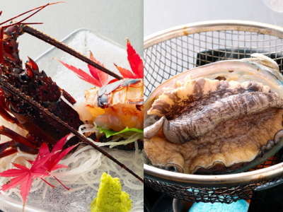 伊勢海老 アワビ 2名から金目鯛の煮付け付 勝浦の磯料理と4種類のお風呂で温泉を満喫 磯香の湯宿 鵜原館 宿泊予約は じゃらん