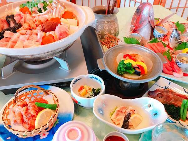 あんこう鍋グレードアップフルコース あんこう土鍋 きも鍋ｏｋ あん唐 あんきもソテーあん肝 潮騒の宿 丸徳 宿泊予約は じゃらん