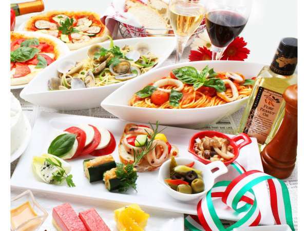 1泊2食付 イタリアンバイキングディナー 食事のみ チケット付プラン スマイルホテル水戸 宿泊予約は じゃらん