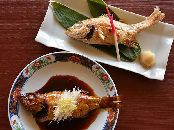 ノドグロ 季節の会席コース 北陸の高級魚を２種類の調理方法で 塩焼き しゃぶしゃぶ 舟盛の旨い宿 和倉温泉はまづる 宿泊予約は じゃらん