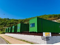 SUNSETSHODOSHIMA`CONTAINER HOTEL`